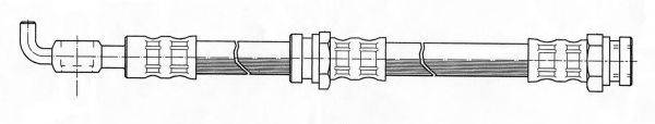 CEF 512049 Тормозной шланг