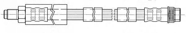 CEF 512070 Тормозной шланг