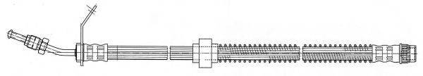 CEF 512186 Тормозной шланг