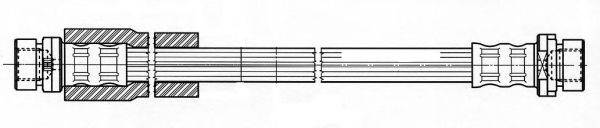 CEF 512203 Тормозной шланг