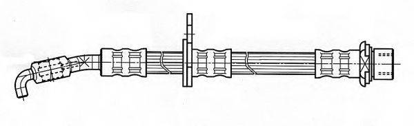 CEF 512222 Тормозной шланг