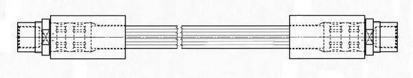 CEF 512314 Тормозной шланг