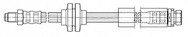 CEF 512326 Тормозной шланг