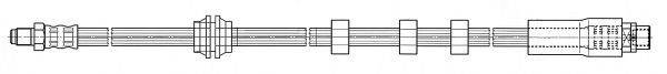 CEF 512340 Тормозной шланг