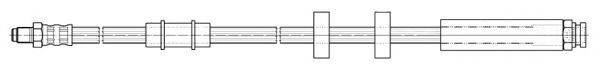 CEF 512351 Тормозной шланг