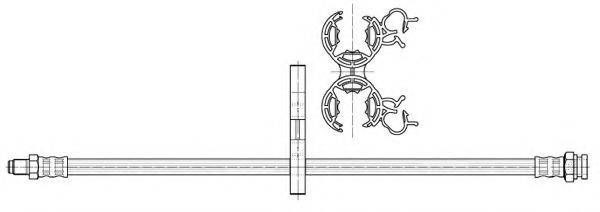 CEF 512353 Тормозной шланг