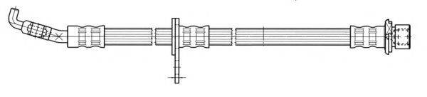 CEF 512366 Тормозной шланг