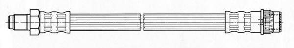 CEF 512445 Тормозной шланг