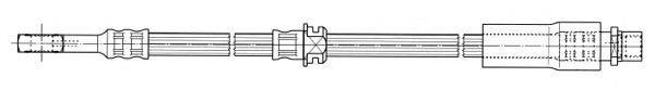 CEF 512452 Тормозной шланг