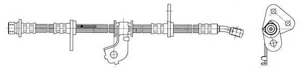 CEF 512464 Тормозной шланг