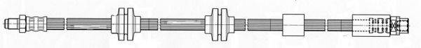 CEF 512490 Тормозной шланг