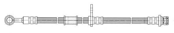 CEF 512504 Тормозной шланг