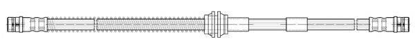 CEF 512599 Тормозной шланг