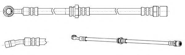 CEF 512602 Тормозной шланг