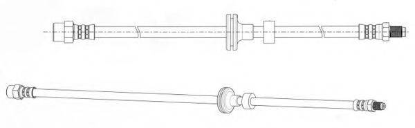 CEF 512640 Тормозной шланг
