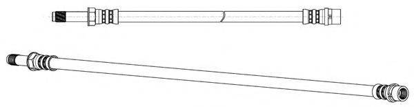 CEF 512659 Тормозной шланг