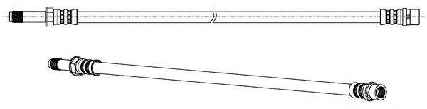 CEF 512665 Тормозной шланг