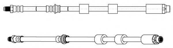 CEF 512705 Тормозной шланг