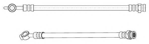 CEF 512792 Тормозной шланг