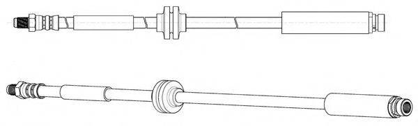 CEF 512805 Тормозной шланг