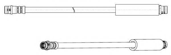 CEF 512823 Тормозной шланг