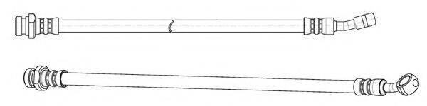 CEF 512833 Тормозной шланг