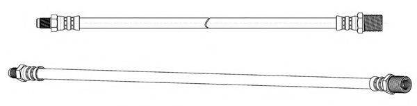 CEF 512847 Тормозной шланг