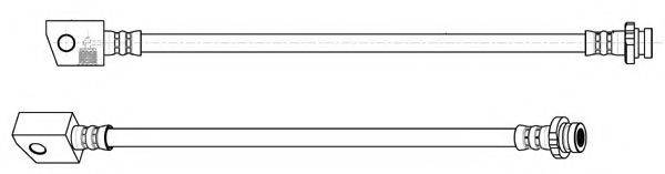 CEF 512876 Тормозной шланг