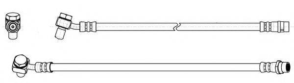 CEF 512969 Тормозной шланг