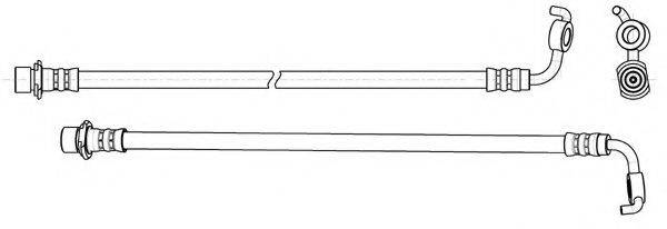 CEF 512974 Тормозной шланг