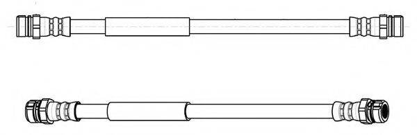 CEF 512977 Тормозной шланг