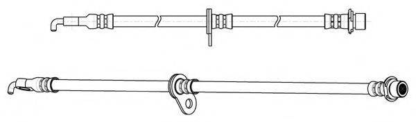 CEF 512987 Тормозной шланг