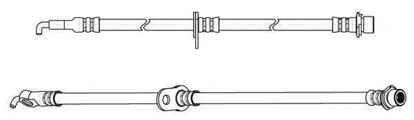 CEF 512988 Тормозной шланг