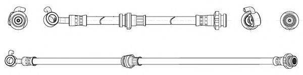 CEF 514548 Тормозной шланг