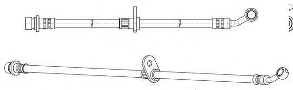 CEF 514554 Тормозной шланг