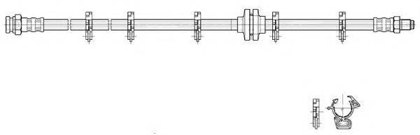 CEF 516938 Тормозной шланг