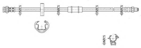 CEF 517064 Тормозной шланг