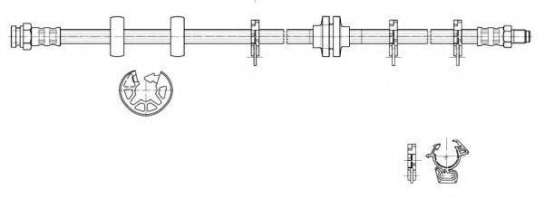CEF 517136 Тормозной шланг