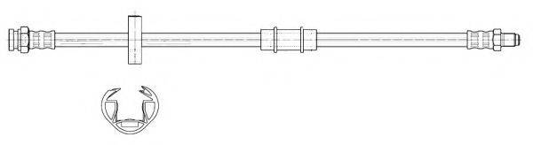 CEF 517139 Тормозной шланг