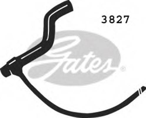 GATES 3827 Шланг радиатора