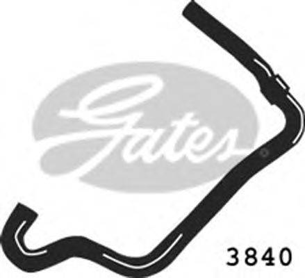 GATES 3840 Шланг радиатора
