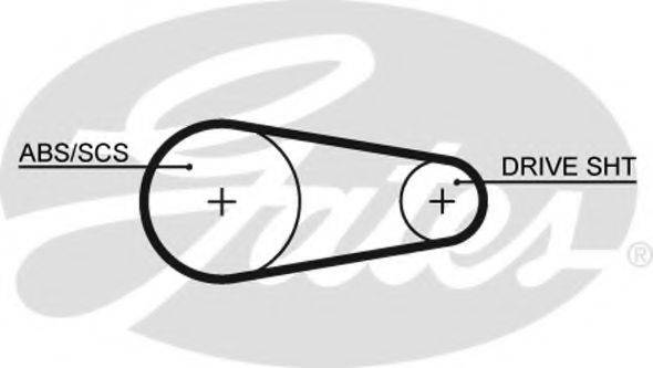 GATES 5203XS Ремень ГРМ