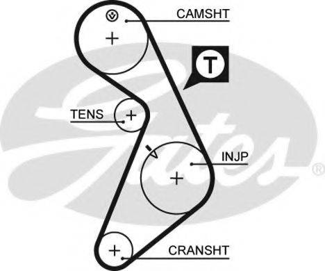 GATES 5395 Ремень ГРМ