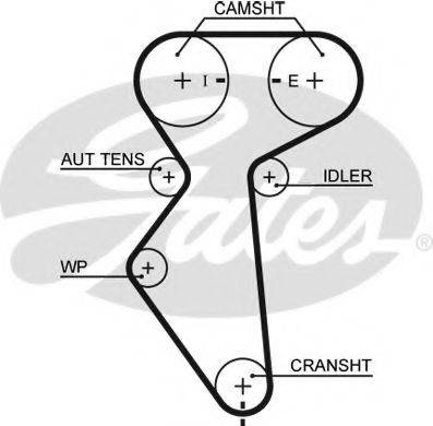 GATES 5419XS Ремень ГРМ