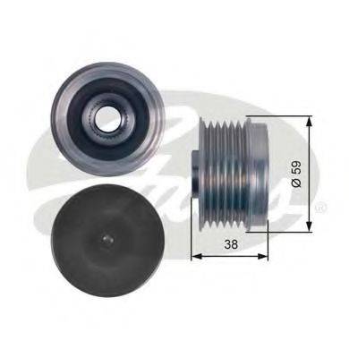 GATES OAP7130 Механизм свободного хода генератора