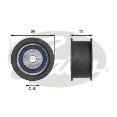 GATES T41101 Паразитный / Ведущий ролик, зубчатый ремень