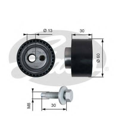 GATES T41140 Натяжной ролик, ремень ГРМ