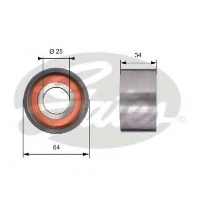 GATES T41234 Натяжной ролик, ремень ГРМ