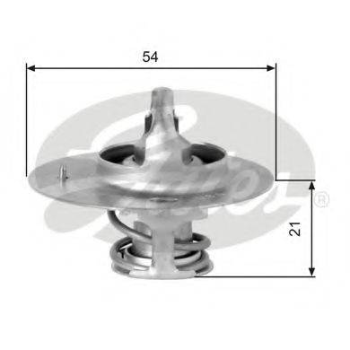 GATES TH03177G1 Термостат, охлаждающая жидкость