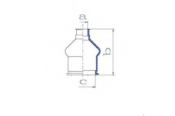 DA SILVA K5118 Пыльник, рулевое управление